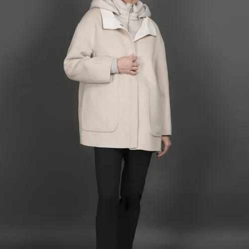 Moorer - Coats > Parkas - Beige - Moorer - Modalova