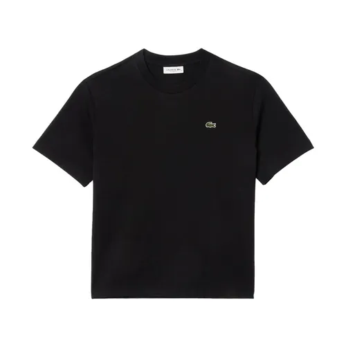 Lacoste - Tops > T-Shirts - Black - Lacoste - Modalova