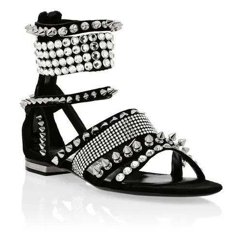 Shoes > Sandals > Flat Sandals - - Philipp Plein - Modalova