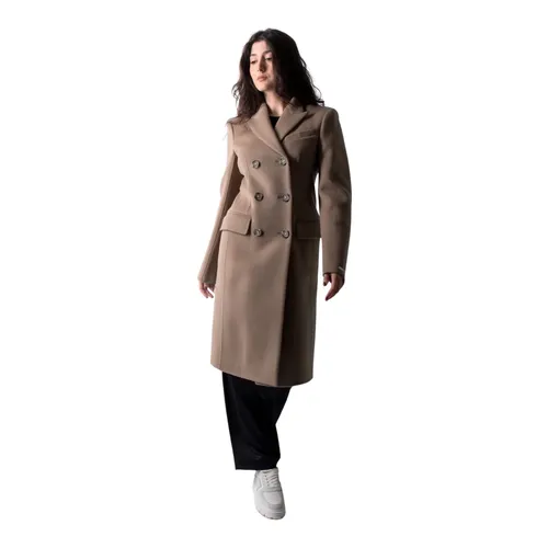 Coats > Double-Breasted Coats - - Sportmax - Modalova