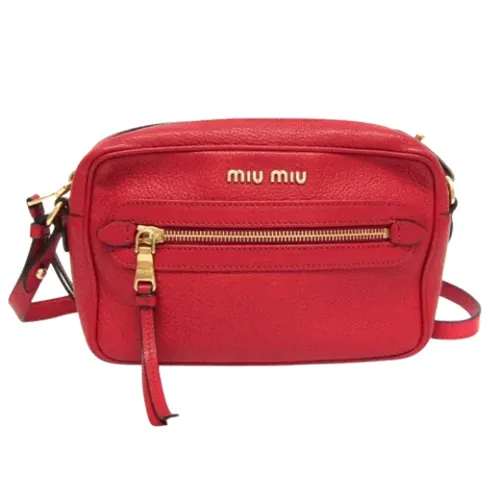 Pre-owned > Pre-owned Bags > Pre-owned Cross Body Bags - - Miu Miu Pre-owned - Modalova