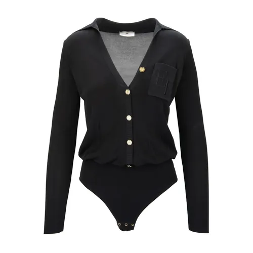 Tops > Body - - Elisabetta Franchi - Modalova