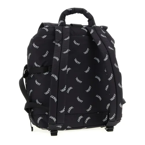 Ganni - Bags > Backpacks - Black - Ganni - Modalova