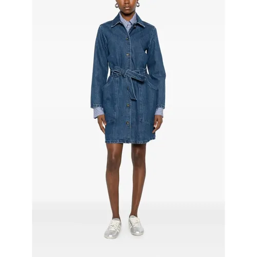 Jackets > Denim Jackets - - A.p.c. - Modalova
