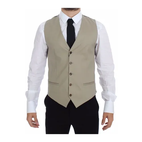 Suits > Suit Vests - - Dolce & Gabbana - Modalova