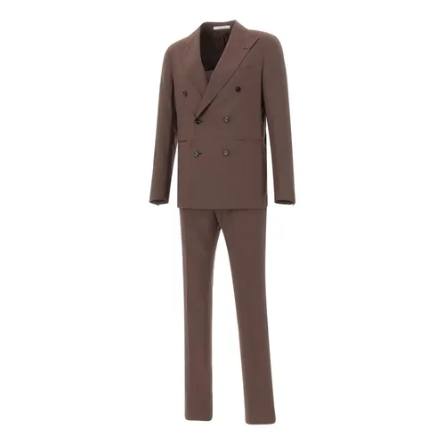 Suits > Suit Sets > Double Breasted Suits - - Tagliatore - Modalova