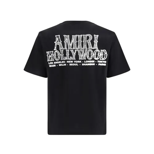 Amiri - Tops > T-Shirts - Black - Amiri - Modalova