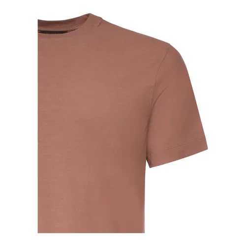 Zanone - Tops > T-Shirts - Pink - Zanone - Modalova