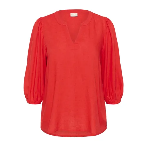 Blouses & Shirts > Blouses - - Kaffe Curve - Modalova