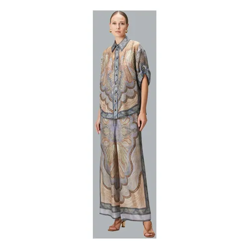 Trousers > Wide Trousers - - Zimmermann - Modalova