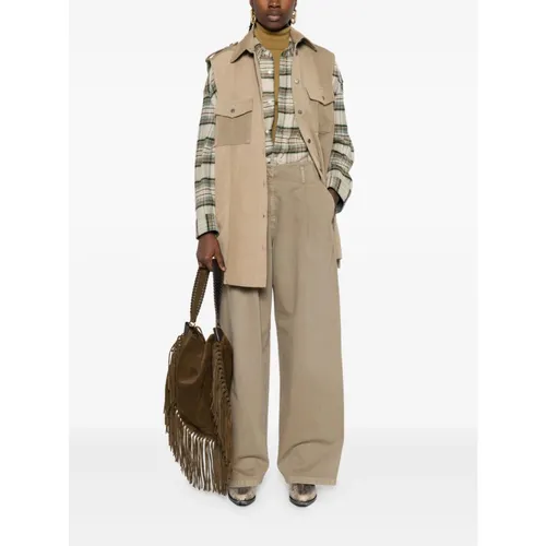 Jackets > Vests - - Golden Goose - Modalova