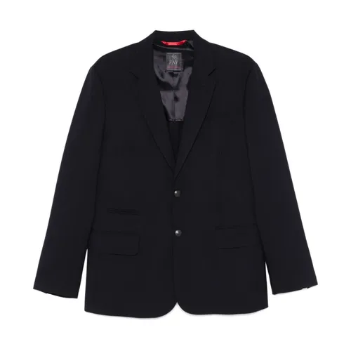 Fay - Jackets > Blazers - Black - Fay - Modalova