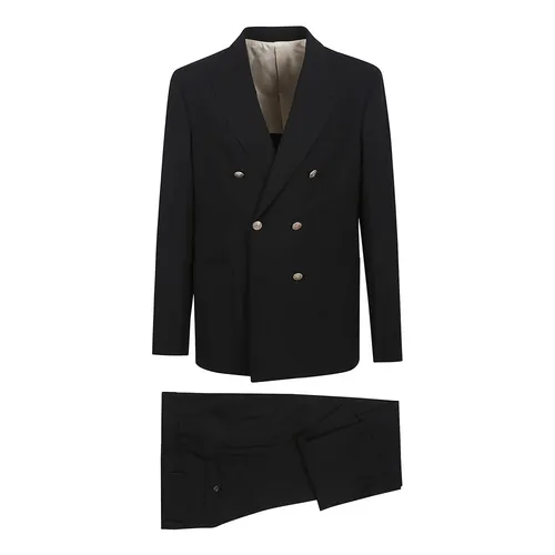 Suits > Suit Sets > Double Breasted Suits - - Eleventy - Modalova
