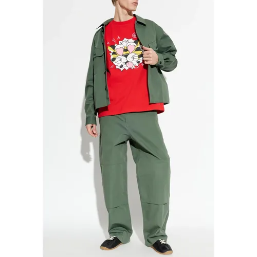 Kenzo - Tops > T-Shirts - Red - Kenzo - Modalova
