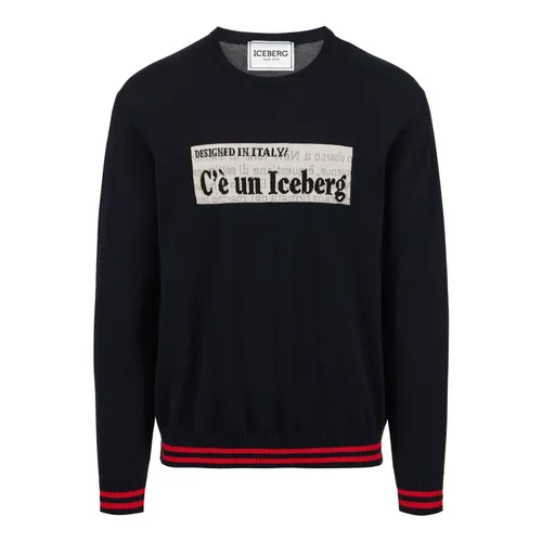 Knitwear > Round-neck Knitwear - - Iceberg - Modalova