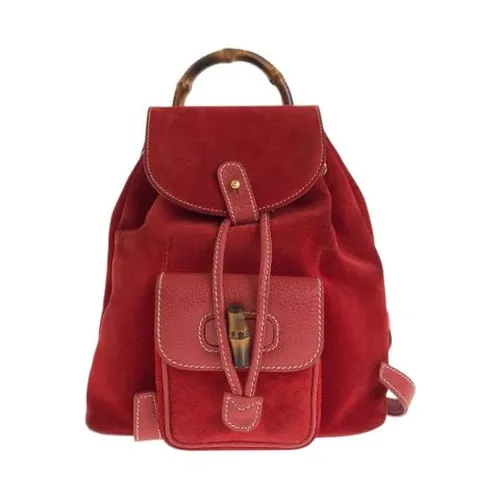 Pre-owned > Pre-owned Bags > Pre-owned Backpacks - - Gucci Vintage - Modalova