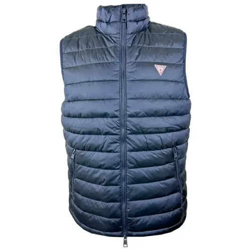 Guess - Jackets > Vests - Blue - Guess - Modalova
