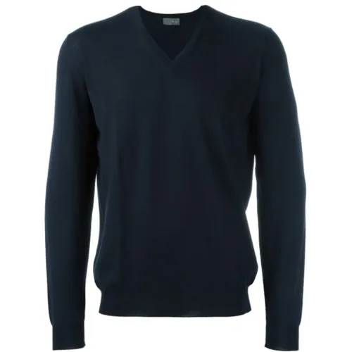 Knitwear > V-neck Knitwear - - Drumohr - Modalova
