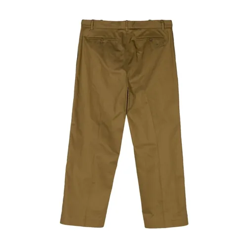 Trousers > Straight Trousers - - Maison Kitsuné - Modalova