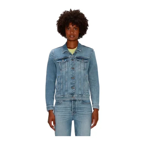 Jackets > Denim Jackets - - 7 For All Mankind - Modalova