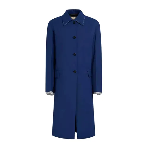 Coats > Single-Breasted Coats - - Marni - Modalova