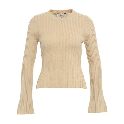 Knitwear > Round-neck Knitwear - - Akep - Modalova