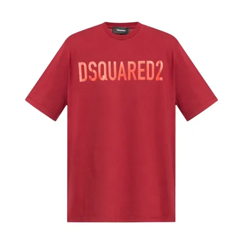 Dsquared2 - Tops > T-Shirts - Red - Dsquared2 - Modalova
