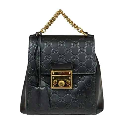 Pre-owned > Pre-owned Bags > Pre-owned Backpacks - - Gucci Vintage - Modalova
