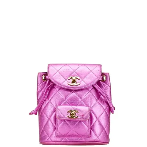 Pre-owned > Pre-owned Bags > Pre-owned Backpacks - - Chanel Vintage - Modalova