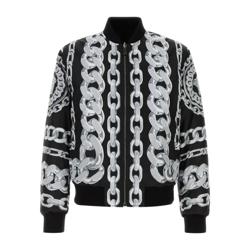 Jackets > Bomber Jackets - - Versace - Modalova