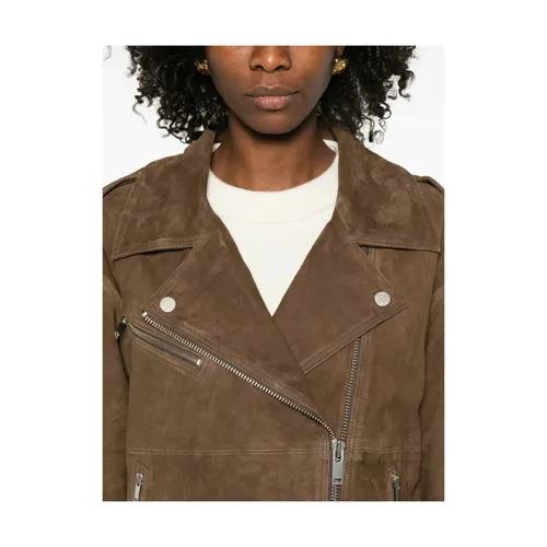 Jackets > Leather Jackets - - Gestuz - Modalova