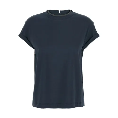 Tops > T-Shirts - - Brunello Cucinelli - Modalova