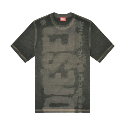 Diesel - Tops > T-Shirts - Green - Diesel - Modalova