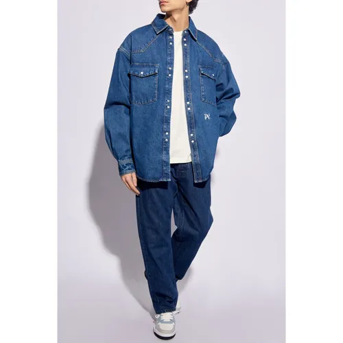 Jeans > Straight Jeans - - Palm Angels - Modalova