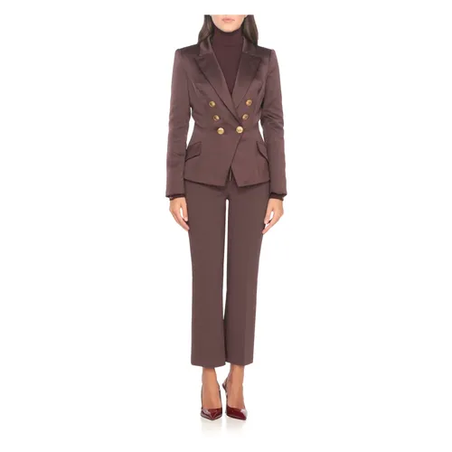 Jackets > Blazers - - Elisabetta Franchi - Modalova