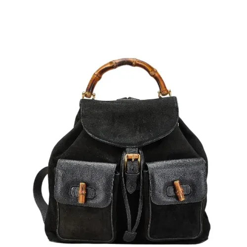 Pre-owned > Pre-owned Bags > Pre-owned Backpacks - - Gucci Vintage - Modalova