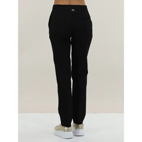 Trousers > Straight Trousers - - Twinset - Modalova