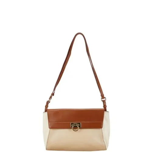 Pre-owned > Pre-owned Bags > Pre-owned Shoulder Bags - - Salvatore Ferragamo Pre-owned - Modalova