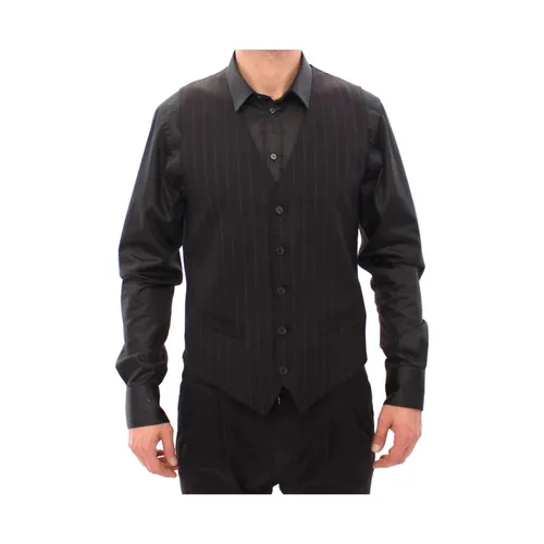 Suits > Suit Vests - - Dolce & Gabbana - Modalova