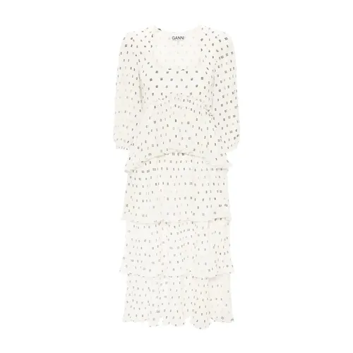Dresses > Day Dresses > Midi Dresses - - Ganni - Modalova