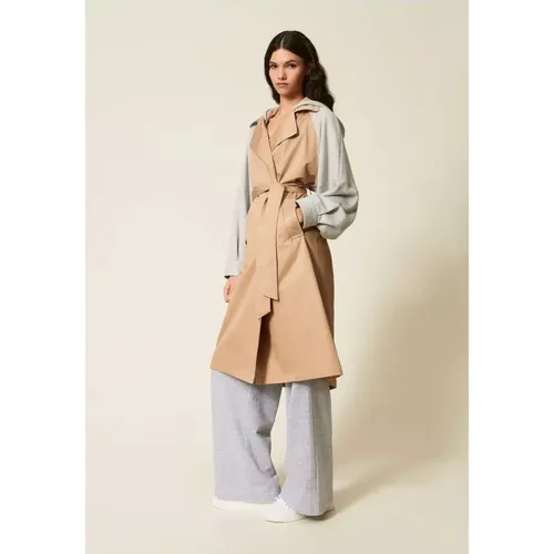 Coats > Trench Coats - - Twinset - Modalova
