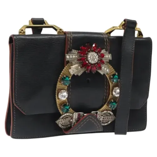 Pre-owned > Pre-owned Bags > Pre-owned Cross Body Bags - - Miu Miu Pre-owned - Modalova