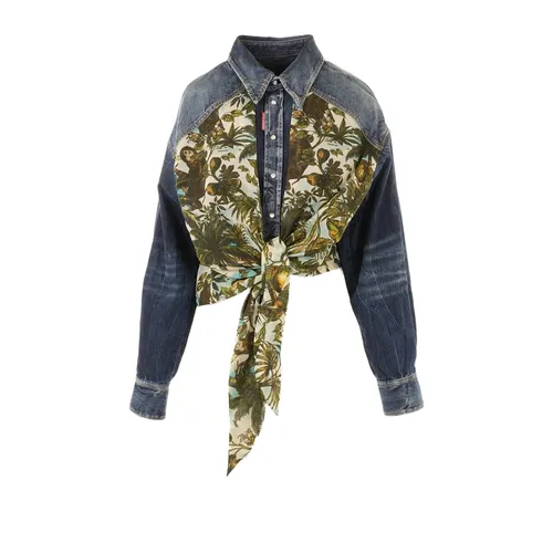 Jackets > Denim Jackets - - Dsquared2 - Modalova