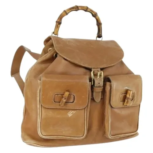 Pre-owned > Pre-owned Bags > Pre-owned Backpacks - - Gucci Vintage - Modalova