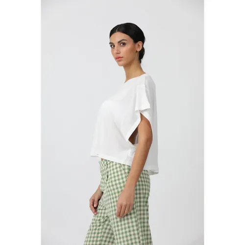 Dondup - Tops > T-Shirts - White - Dondup - Modalova
