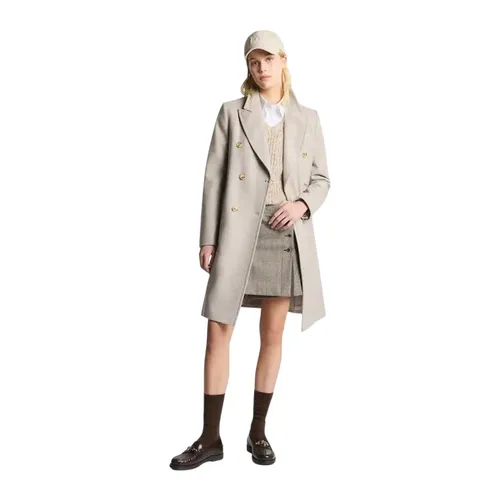 Coats > Double-Breasted Coats - - Fay - Modalova