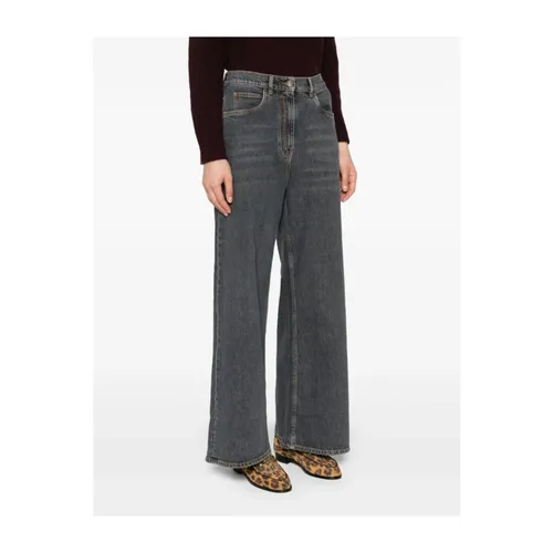 Etro - Jeans > Wide Jeans - Gray - Etro - Modalova