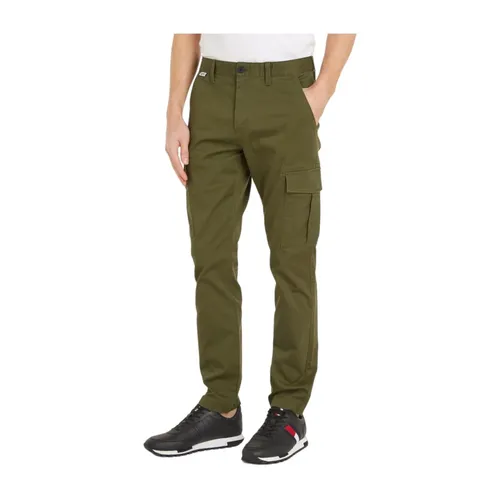 Trousers > Straight Trousers - - Tommy Hilfiger - Modalova