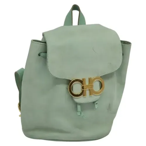 Pre-owned > Pre-owned Bags > Pre-owned Backpacks - - Salvatore Ferragamo Pre-owned - Modalova