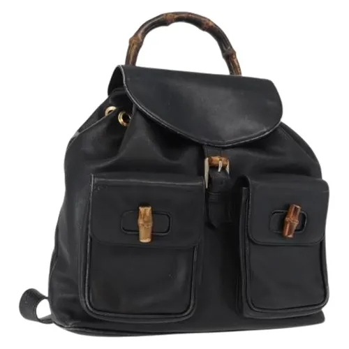 Pre-owned > Pre-owned Bags > Pre-owned Backpacks - - Gucci Vintage - Modalova